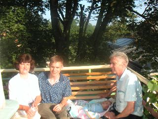 Virginija, Vincas, Augustas, Dobilas